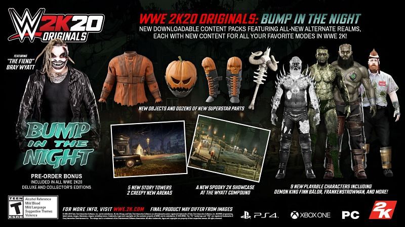 More of what you can expect from the first Originals pack